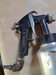 Vintage Craftsman Paint Air Spray Sprayer Gun Aluminum Can 106.157121