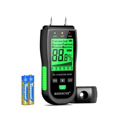 RDINSCOS Moisture Meter for Firewood Digital Wood Moisture Test… FAST USA SHIP