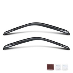 Smoke Out-Channel Window Visors 2PC Dodge Ram 1500 2500 3500 94-02 Regular Cab