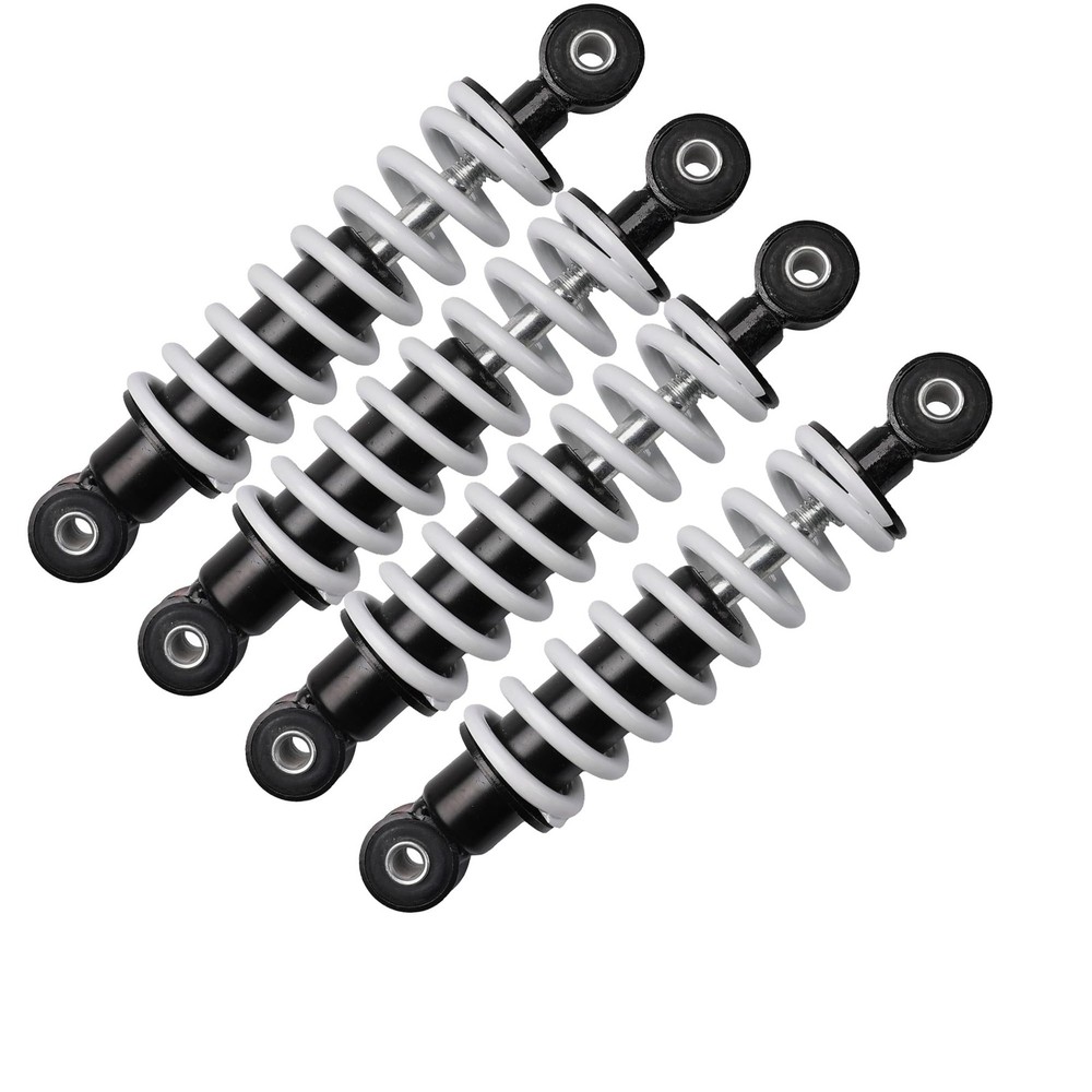 185mm 7.3″ Rear Shock 350-400lbs 8mm Mount for Mini Dirt Pit Bike ATV Go Kart 2x
