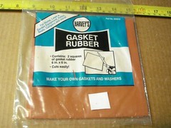 (2980.) Gasket Rubbers 6″ x 6″