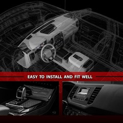 Dash Cover Panel for F100 F150 F250 F350 Bronco 1980-1986 Red