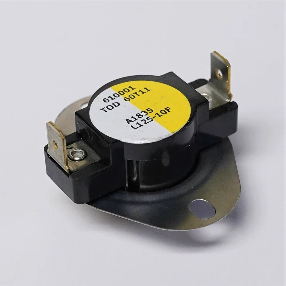 L125-10 Heater Limit Thermostat Thermodisc Open On Rise