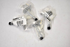 Lot of 4 Sentry Supply Hook & Bumpers Door Stops 3-1/2″ Chrome 650-6632