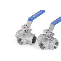 1/4″ 3/8″ 1/2″ 3/4″ 1″ 1-1/2″ 2″ Stainless Steel Three-Way Ball Valve T/L Type