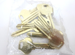 Kaba Ilco L1011-L2 NS Key Blank Corbin/Russwin Uncut Key – (1 Bags) Quantity 10