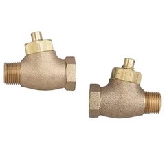 Powers 141-176 Straight Check Stop, 1/2In Ips, Pk2