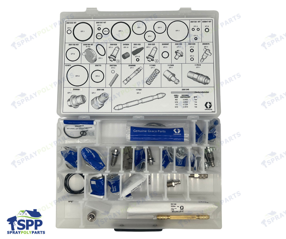 GRACO FUSION FX SPARE PARTS, KIT (2006566)