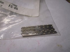5/64″ x 2″ OAL 135° Split Pt Gold Cobalt Straight/Round Shank Jobber Drill QTY 9