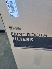 Paint Spray Booth Filters 20×20 Tacky Intake Filter Panel 24/Case Free Ship L 48