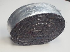 Insulation Pipe Wrap 3″x25′ Batt Cotton Soundproof Multi-Use No Itch Lung Safe