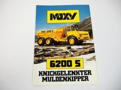 Brochure Moxy 6200S Articulated Dump Truck with Scania Engine