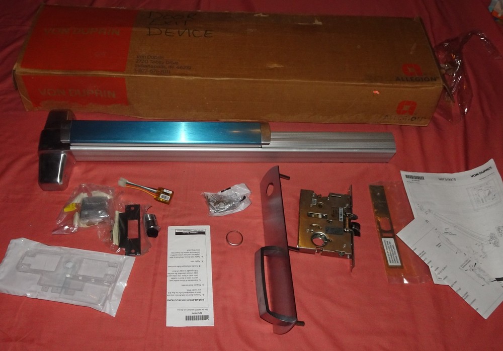 = EL9975NL US26D 3LHR ALLEGION Von Duprin 9975 Series Mortise Lock EXIT DEVICE