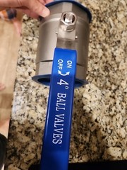 4″ NPT Threaded Full Port Ball Valve Stainless Steel US STOCK, Fast Free Ship
