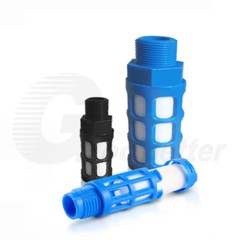 Silencers Pneumatic valves BSP Exhaust ports Plastic 1/8″ 1/4″ 3/8″ 1/2″ 3/4″ 1″
