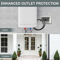 Outdoor Horizontal Electrical Box Outlet Cover Type 3r Enclosure Cover