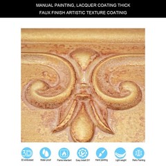 Vintage Pattern Ceiling Tiles Embossed Wall Panel PL63 Vintage brown gold 10pcs