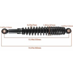 Rear Shock Absorber Assembly 1319 for Honda CL70 CL90 CT70 CT90 CT110 S90 S65