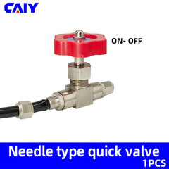 Pneumatic Mini Ball Valve Quick Fitting 4Mm 6Mm 8Mm 10Mm 12Mm Hose Air Compresso