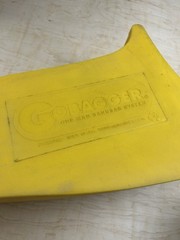 GoBagger One Man Sandbag Filler Ergonomic & Lightweight 10 x 26 x 14 Yellow