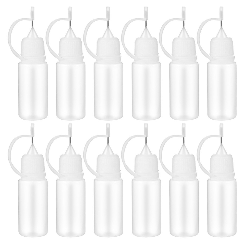 25 Pcs Easy Squeeze Tube Dispenser Applicator Dispensing Bottles