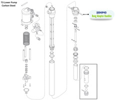 GRACO BUNG ADAPTER HANDLES KIT- (25N940)