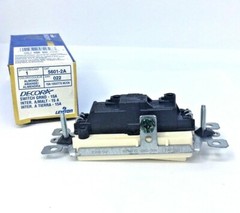 15A 120V Residential Grade Single Pole Side Wired Rocker Switch FREE SHIP c