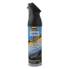Homax Ceiling Texture Spray, White, Popcorn, Water, 14 oz 4575 Homax 4575