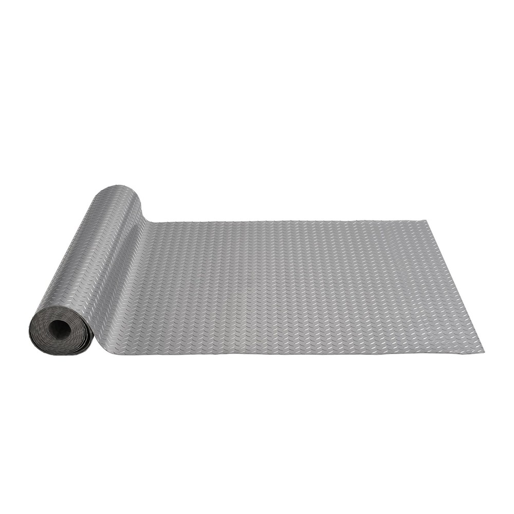 Garage Floor Mat,228.35 x 59.05 inch PVC Garage Flooring Roll,Non-slip Diamond T