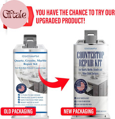 White Quartz Countertop Repair Kit Chip Crack Edge Fix Quick Drying