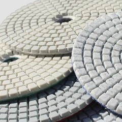 4″ Diamond Polishing Pads Stone Edge Polishing Countertop Fabrication Set
