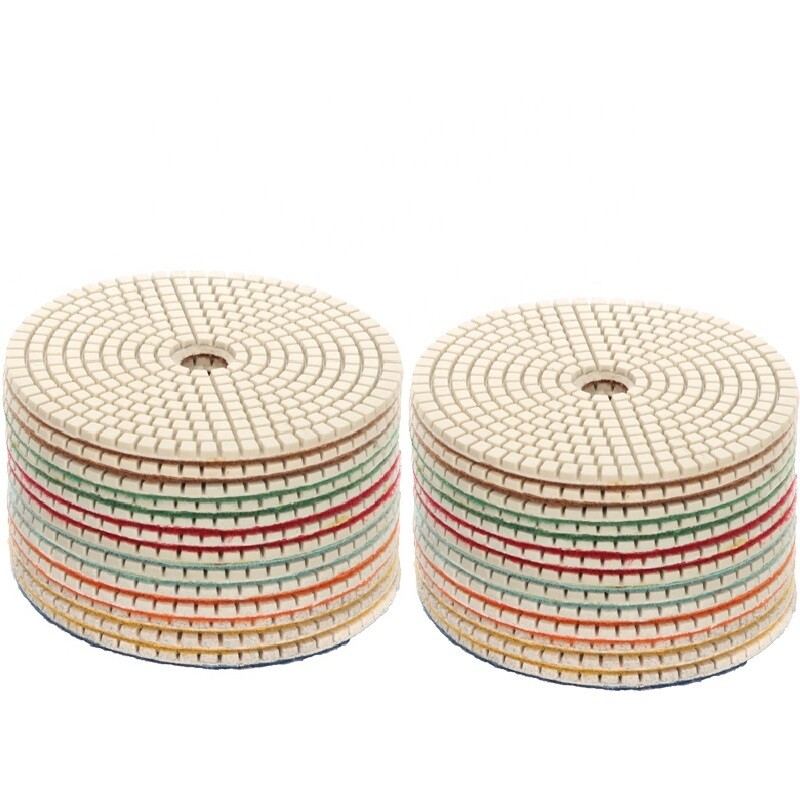 sandstone floor polishing pad 56 Piece stone concrete travertine terrazzo polish