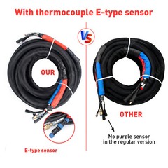 15M Polyurethane PU Foam Hose Heating Hose Heater Pipe for Spray Foam Machine