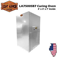 Powder Coat Oven, Cerakote Oven, Curing Oven (Inside: 3′ W x 3′ D x 7′ T)