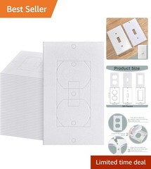 30 Pcs Outlet Insulation and Draft Sealers Foam Insulation Pads Electrical Ou…