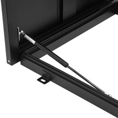 Roof Hatch, Roof Security Door, Roof Access Hatch Black Aluminum Alloy