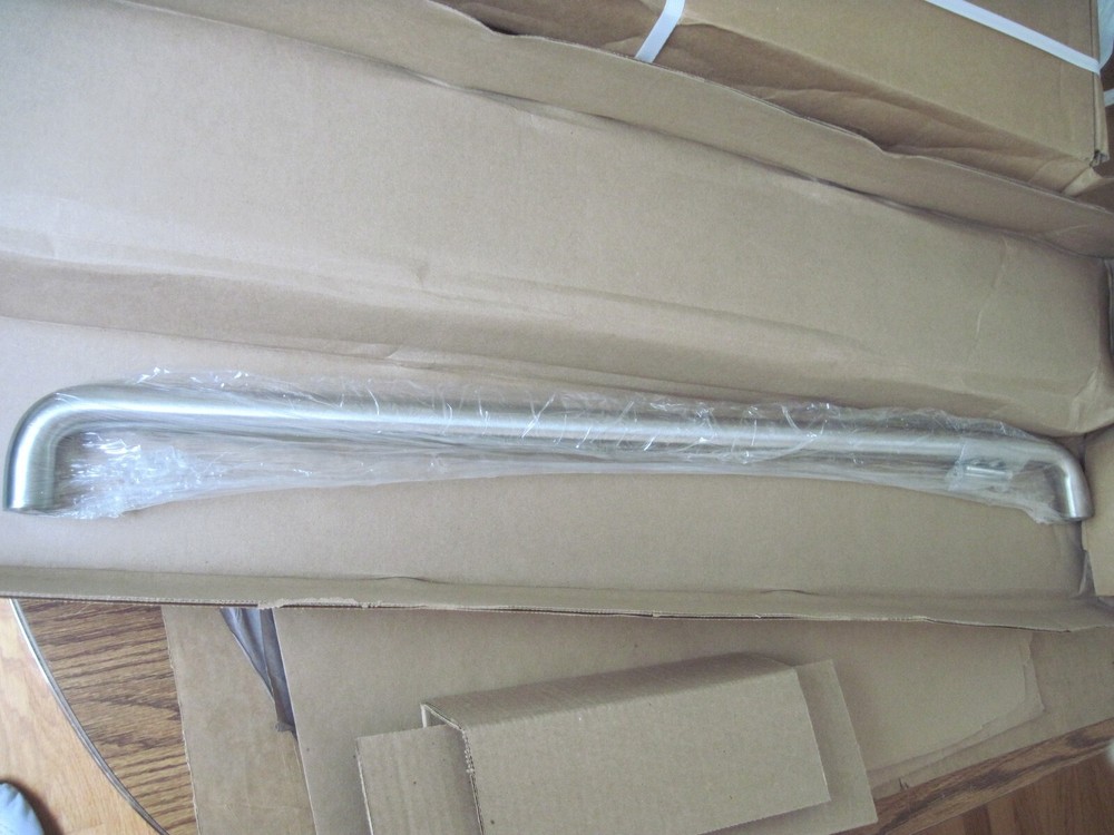 Assa Abloy 47-PB Rockwood Push Bar 30.5″ CTC, Satin Stainless Steel, 1-3/4″ Door