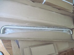 Assa Abloy 47-PB Rockwood Push Bar 30.5″ CTC, Satin Stainless Steel, 1-3/4″ Door
