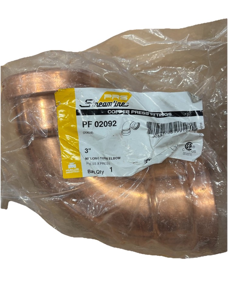 3” Streamline Pro Press Long Turn Elbow 90