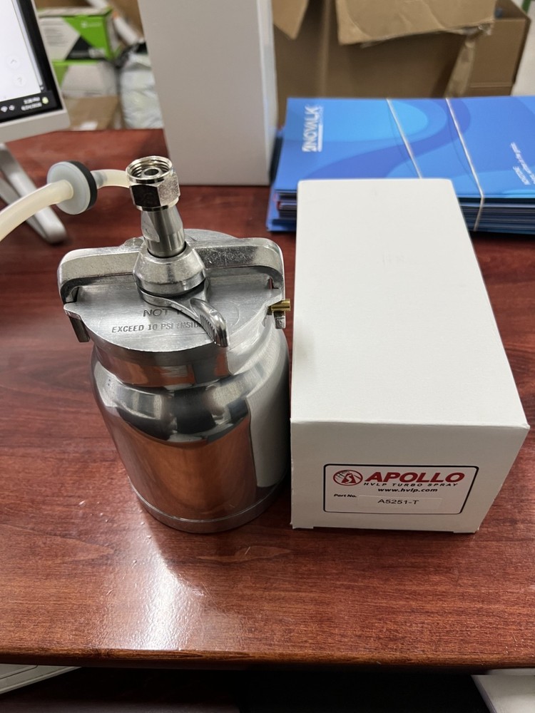 Apollo hvlp 1 Quart (1 Litre) Teflon Lined Cup Assembly
