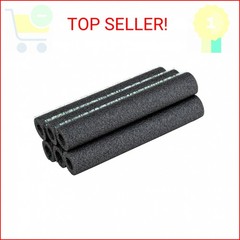 Duck Brand Foam Pipe Covers, Pipe Insulation Foam Tubes for Hot and Cold Water P