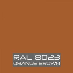 RAL 8023 Orange Brown Powder Coating Paint – New 1LB