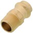 Viega ProPress 1/2″ Press x Male Thread Bronze Adapter in Bronze – 79215