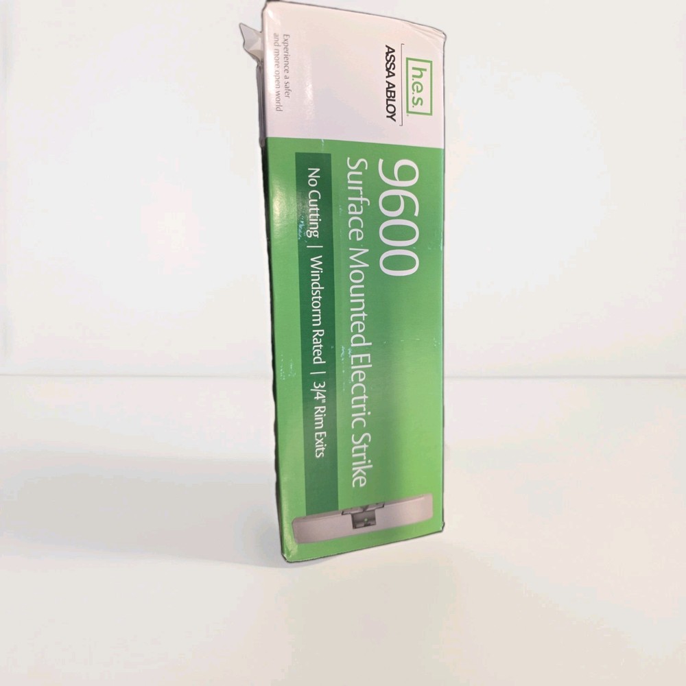 HES ASSA ABLOY 9600-630 Surface Mounted Electric Strike Satin Stainless 630 New