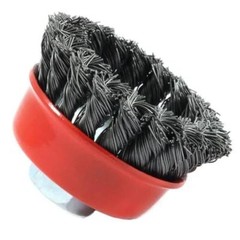 Wire Cup Brush 2-3/4″ TO 6″ Twist Knot Wire Wheel 4″-8″ 5/8-11 Angle Grinder