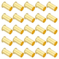 50Pcs Brass Compression Insert Compression Insert Tube Support for 1/2″ OD Tube