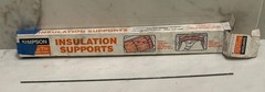 15.5 In. Insulation Supports (100-Pack) Wire Rods for Batt Insulation Install