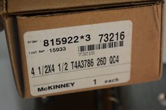 NEW Assa Abloy McKinney 4-1/2 T4A3786 QC4 Electrified Hinge MK73390 26D