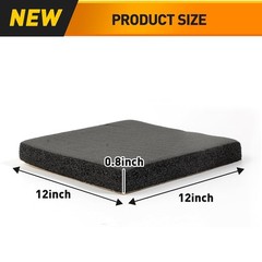 3/4″ Neoprene Foam Insulation Sheet with Adhesive Backing Foam Padding