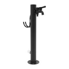 2-Outlets Outdoor Water Column Faucet Floor Mount Column Faucet Garden Faucet